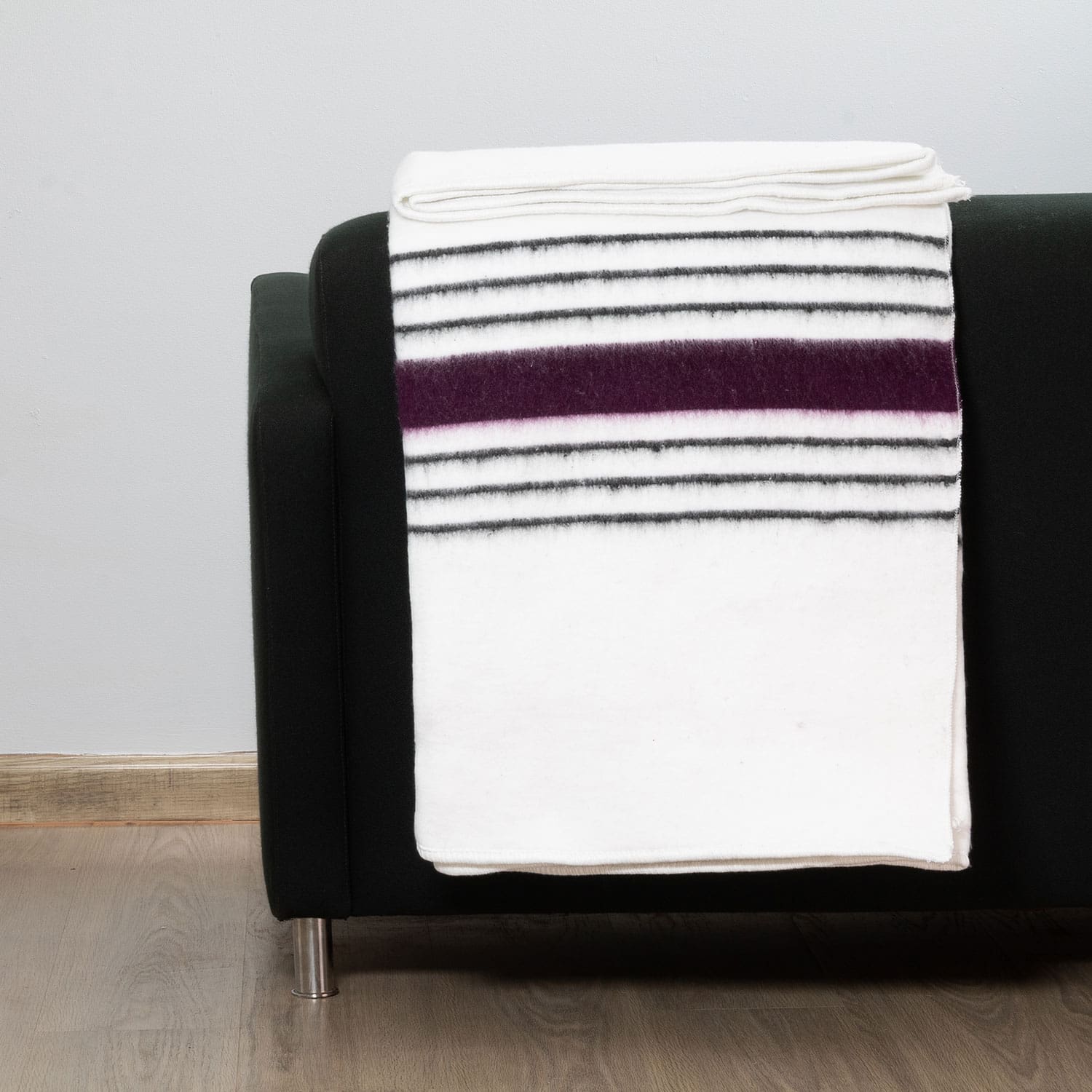 Traditional Blanket Purple Stripe Traditional Blanket Purple Stripe